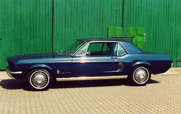 Ford Mustang, 1967 Motor: 289ci (4,7l) V8 Class: absolut original, stock