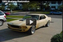 Ford Mustang Coupe, 1969 (Restoration video)